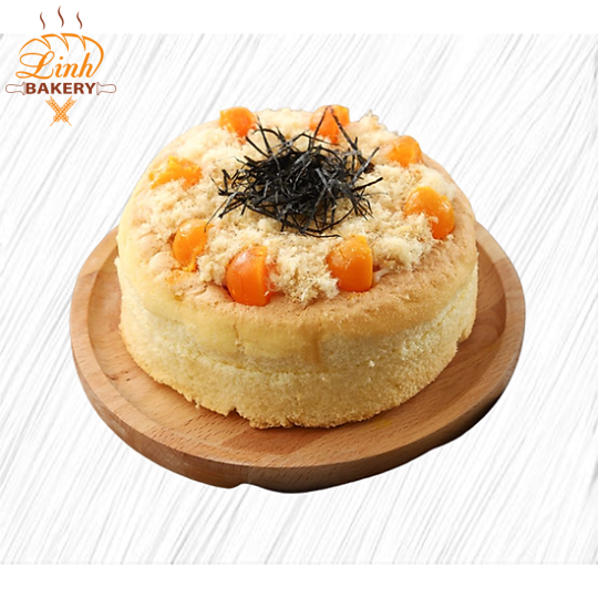 Bánh bông lan trứng muối 